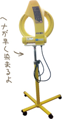 ヘナが早く染まるよ